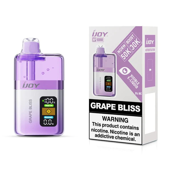 iJoy XP50000 - Dispo 50000Puff, 20mL Grape Bliss with Packaging