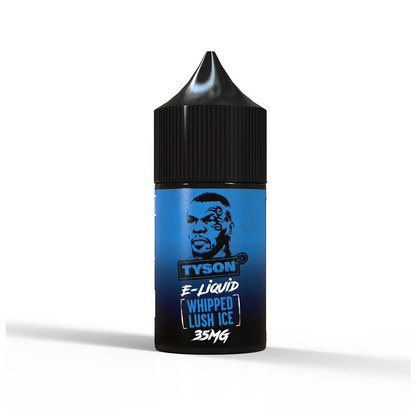 Whipped Lush Ice Tyson Salts 30mL 35mg bottle