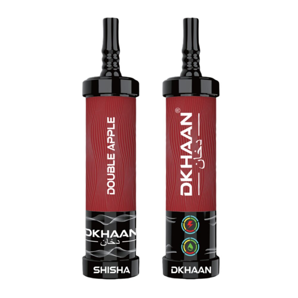 Dkhaan Shisha 60K Disposable, 40mL - Double Apple