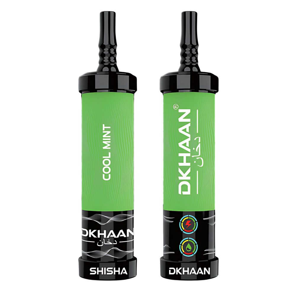 Dkhaan Shisha 60K Disposable, 40mL - Cool Mint
