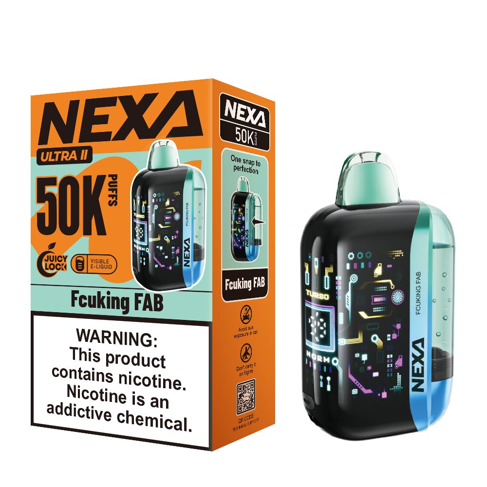 NEXA Ultra 2 50K Disposable Fcuking FAB with Packaging