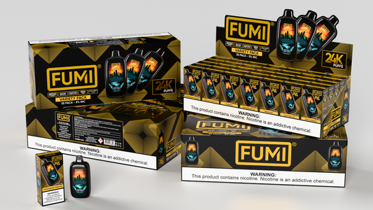 Fumi - 24000 Puffs Disposable - 18mL 50mg Group Photo