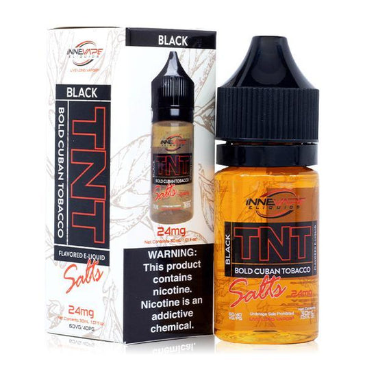 TNT Black by Innevape Salt 30ml With Packaging