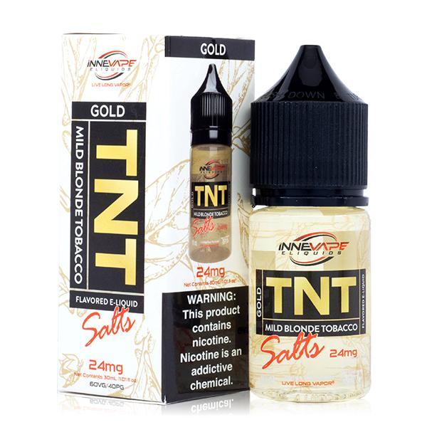 TNT Gold Salt by Innevape Salt 30ml With Packaging