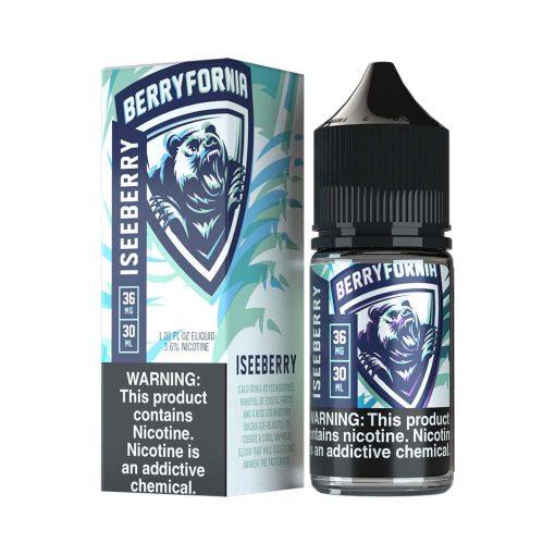 Mighty Vapors SALTS E-Liquid - Iseeberry, 30mL with Packaging