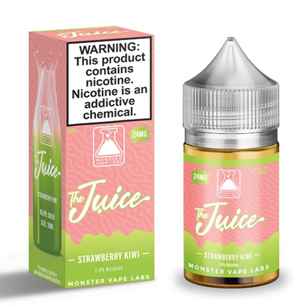 Jam Monster Salt Series E-Liquid 30mL (Salt Nic) | Juice Strawberry Kiwi  with packaging