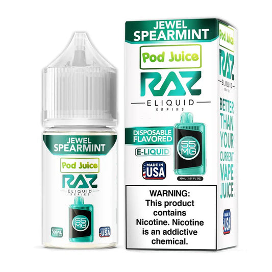 Jewel Spearmint | Pod Juice x RAZ Salt | 30ml