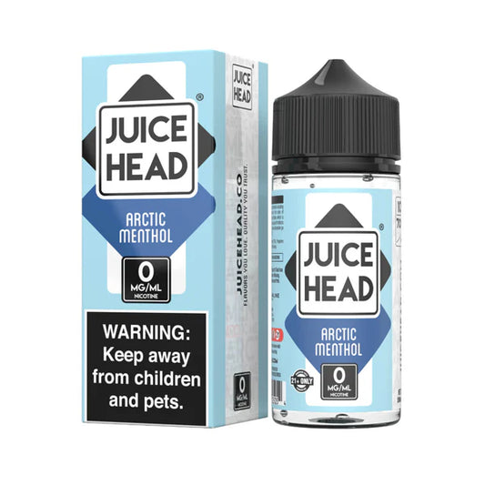 Juice Head - Arctic Menthol  E-Juice - 100mL with Packaging 