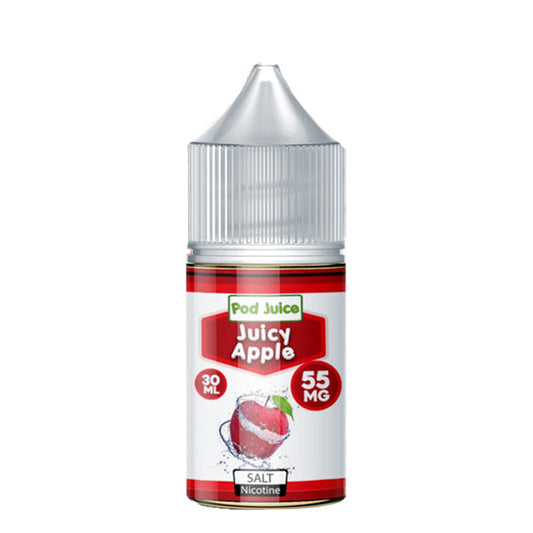 Juicy Apple Salt by Pod Juice E-Liquid | 30mL Bottle