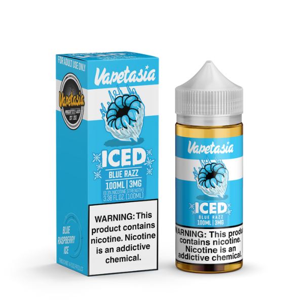 Killer Fruits Blue Razz Iced by Vapetasia TFN Series 100mL with Packaging