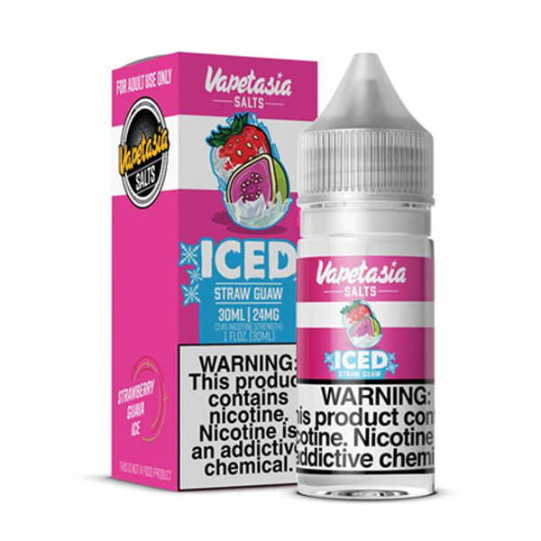 Killer Fruits Straw Guaw Iced by Vapetasia Salts 30ml with Packaging