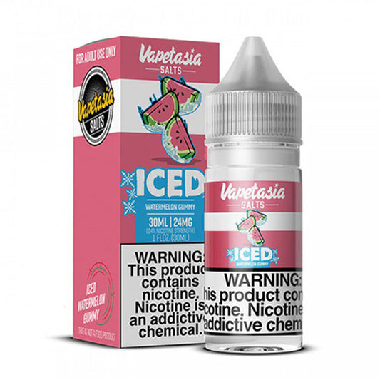  Killer Sweets Iced Watermelon Gummy by Vapetasia Synthetic Salts 30ml with Packaging