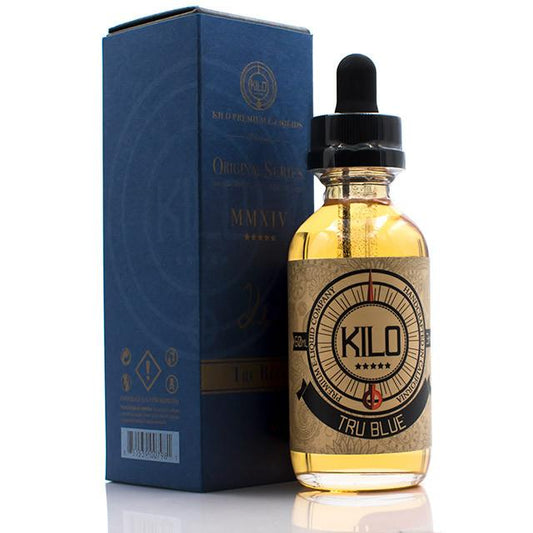 KILO | ORIGINAL SERIES | Tru Blue Eliquid with Packaging