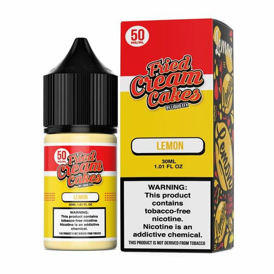 Lemon Fried Cream Cakes by Liquid EFX Salts 30mL with Packaging