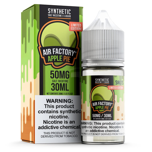 “Limited Edition” Dutch Apple (Apple Pie) by Air Factory Salt TFN Series 30mL With Packaging