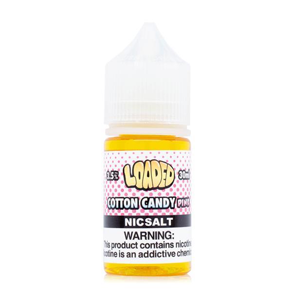 LOADED SALTS E-Liquid - Pink Cotton Candy, 30mL Bottle