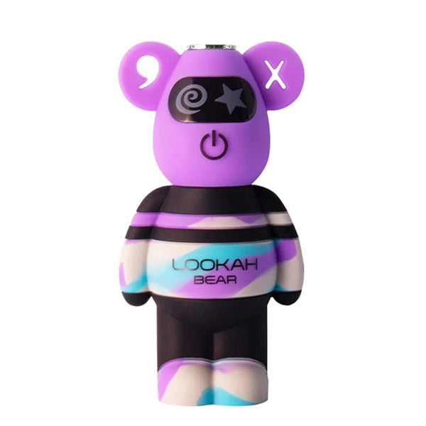 Lookah Bear 510 Battery Mod (500mAh) | purple tie dye Limited Edition