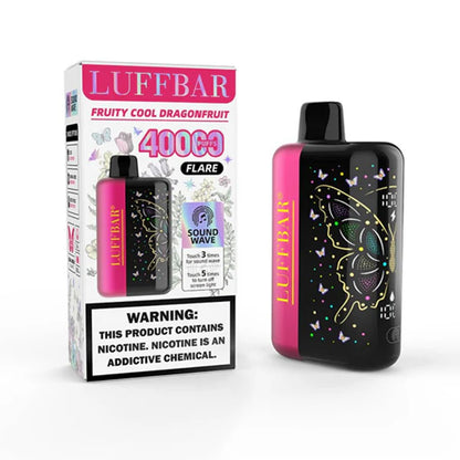 Luffbar Flare - Dispo 40000Puff, 18mL Fruity Cool Dragonfruit with Packaging
