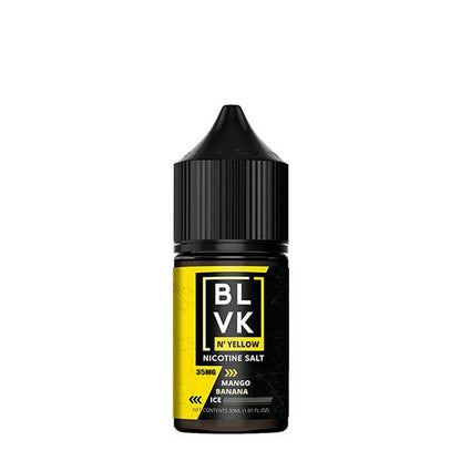 Mango Banana Ice by BLVK N' Yellow TFN Salt 30mL Bottle