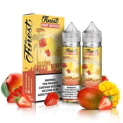 The Finest - Mango Berry E-Juice, 120ML (60mL 2-Pack) with Packaging