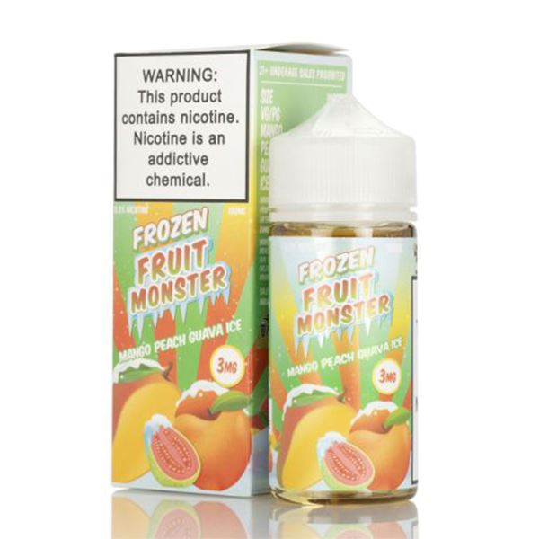 Mango Peach Guava Ice By Frozen Fruit Monster Series 100mL With Packaging