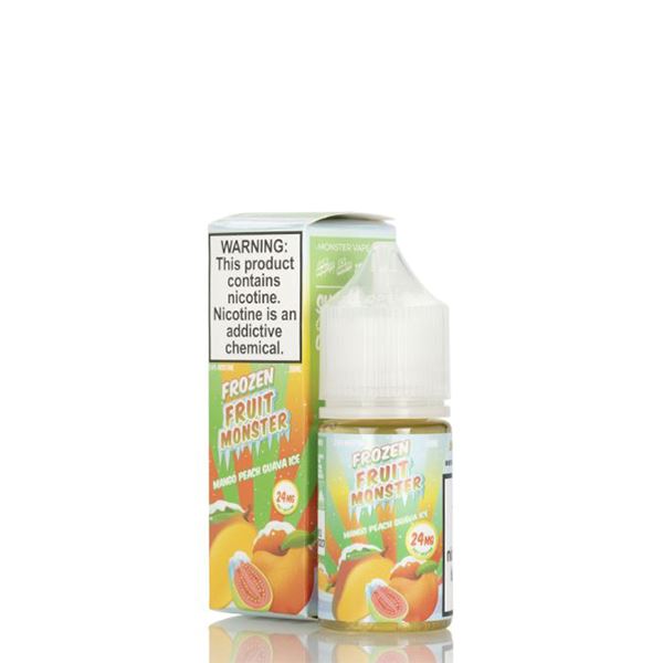 Mango Peach Guava Ice By Frozen Fruit Monster Salts Series 30mL with Packaging