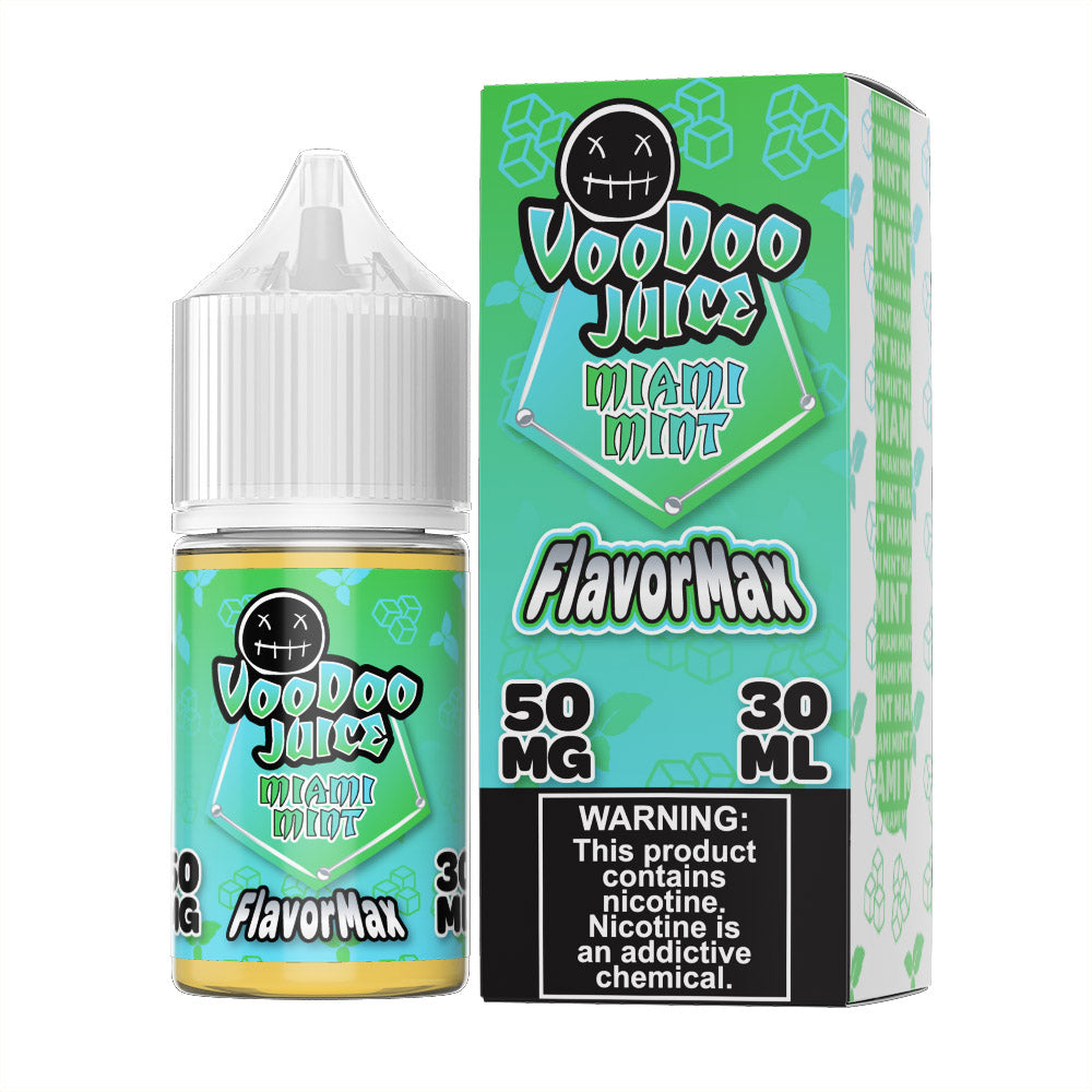 Miami Mint by Voodoo Juice FlavorMax Salts Series 30mL 50mg Packaging