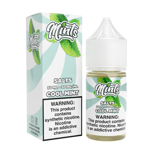 Cool Mint by Mints Salts  30mL with packaging