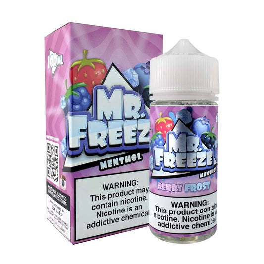 Berry Frost by Mr. Freeze Menthol 100ml with Packaging