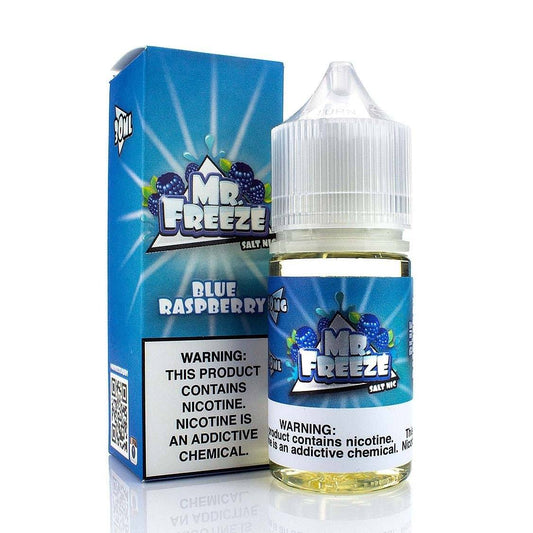 Blue Raspberry by Mr. Freeze Salt Nic 30mL with packaging