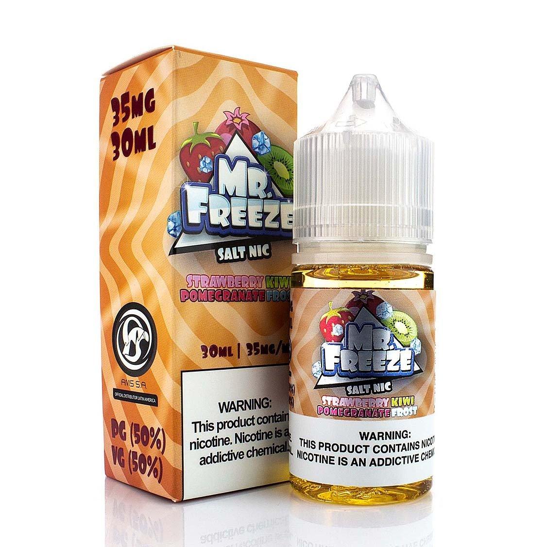 Strawberry Kiwi Pomegranate Frost by Mr. Freeze Salt Nic 30mL with Packaging