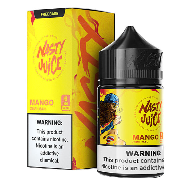 Cushman by Nasty Juice E-Liquid 60mL (Freebase) Mango Cushman with Packaging