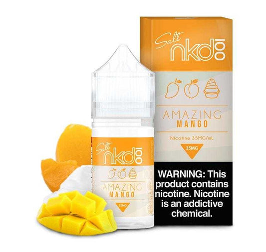 Amazing Mango by NKD 100 SALT 30ml with Packaging