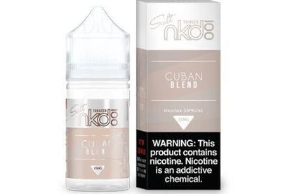 Cuban Blend by Naked 100 Salt 30ml With Packaging