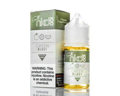 Green Blast by NKD 100 Salt 30ml with Packaging