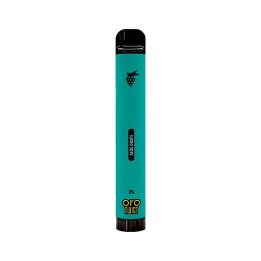 Oro Twist - 2000 Puffs Disposable - 6mL 50mg - Aloe Grape