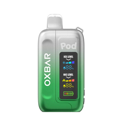 Oxbar Ice-Nic Control Pod Juice Edition Disposable 35000 Puffs 14mL 50mg - Clear Emerald