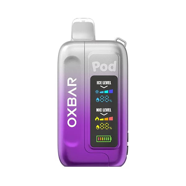 Oxbar Ice + Nic Control Pod Juice Edition - 35000 Puffs Disposable - 14mL 50mg - Clear Prism