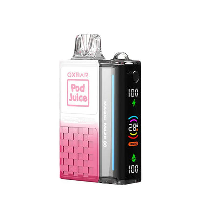 Oxbar Magic Maze 2.0 Pod Juice - 30K Puffs Disposable - 13mL 50mg | Pink Berries with Packaging