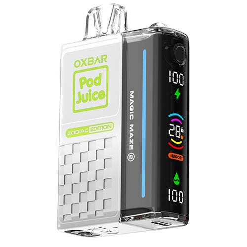 Oxbar Magic Maze 2.0 (Dispo) 30000 Puffs (Pod Juice Edt)(13mL) | Clear Green Bottle