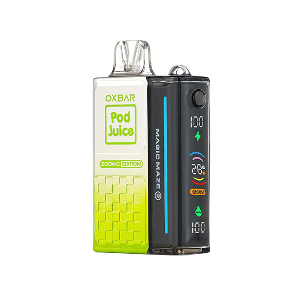 Oxbar Magic Maze 2.0 ZERO Nicotine Pod Juice - 30000 Puffs Disposable - 13mL 0mg - Sour Apple Skitz