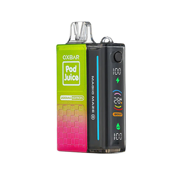 Oxbar Magic Maze 2.0 ZERO Nicotine Pod Juice - 30000 Puffs Disposable - 13mL 0mg - Watermelon Skitz