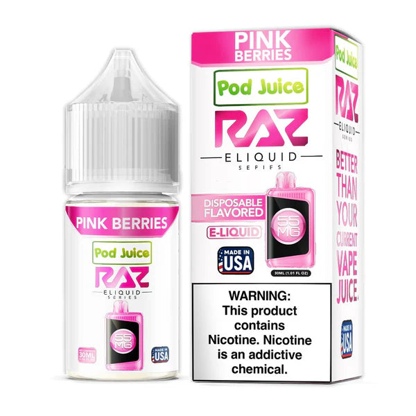 Pink Berries | Pod Juice x RAZ Salt | 30ml