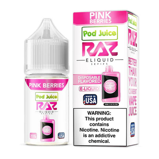 Pink Berries | Pod Juice x RAZ Salt | 30ml