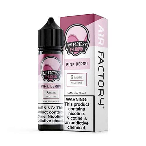 Pink Berry by Air Factory E-Juice  60mL bottle with packaging