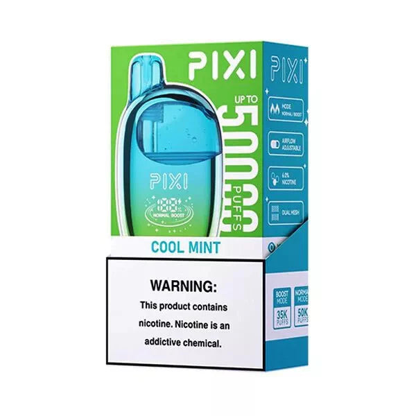 PIXI 50K Disposable Cool Mint with Packaging