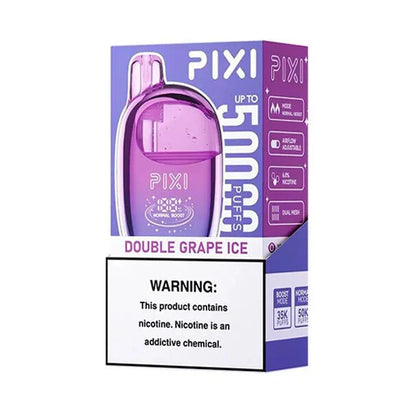 PIXI 50K Disposable Double Grape Ice with Packaging