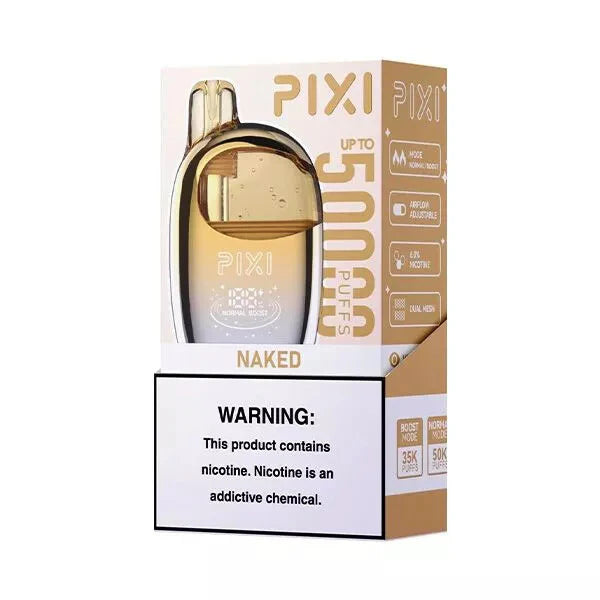 PIXI 50K Disposable Naked with Packaging
