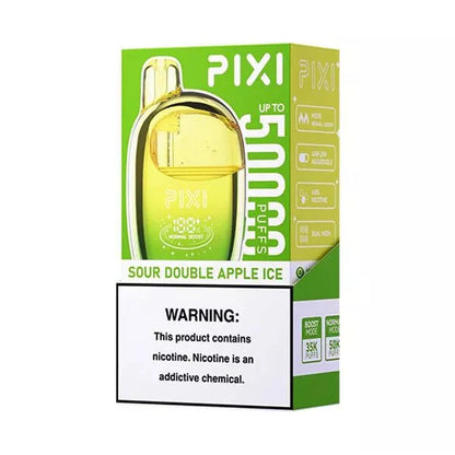 PIXI 50K Disposable Sour Double Apple Ice with Packaging 