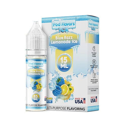 Pod flavors Multi-Purpose Flavoring 15mL Blue Razz Lemonade Ice with Packaging
